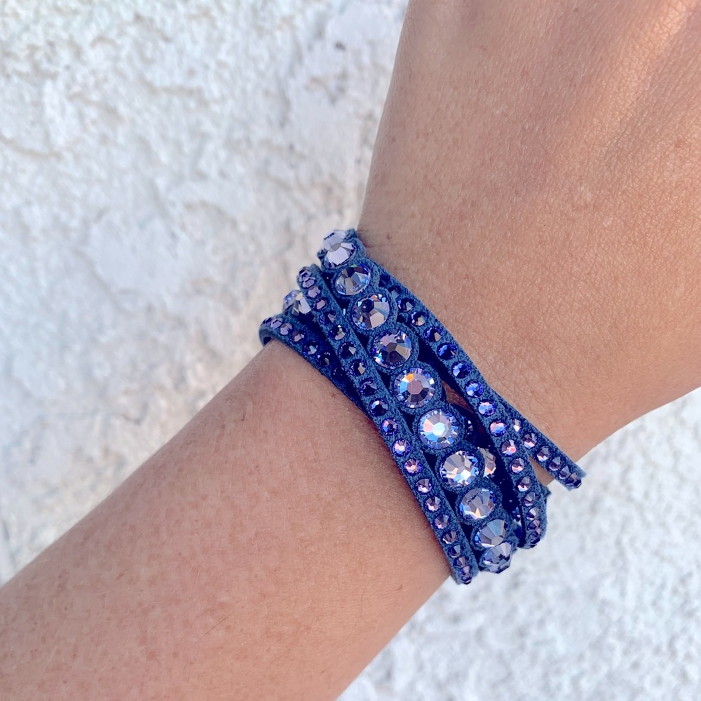 Purple Diamond Bracelet